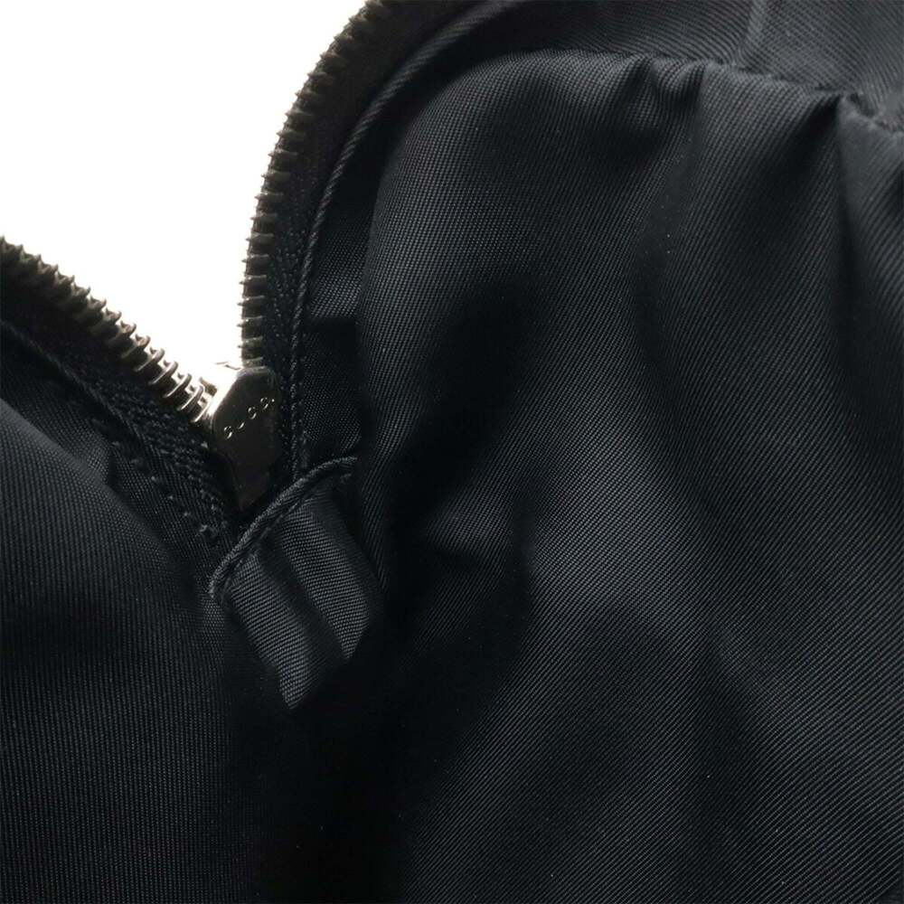 GUCCI Authentic Black Leather Shoulder Bag - Picture 10 of 10